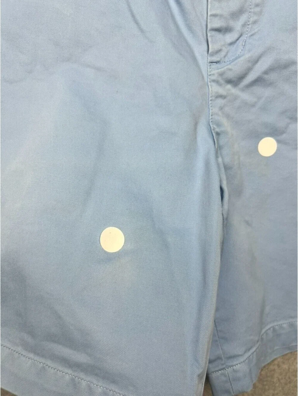 Vineyard Vines Breaker Shorts Mens 36 Light Blue Chino Preppy Coastal Old Money